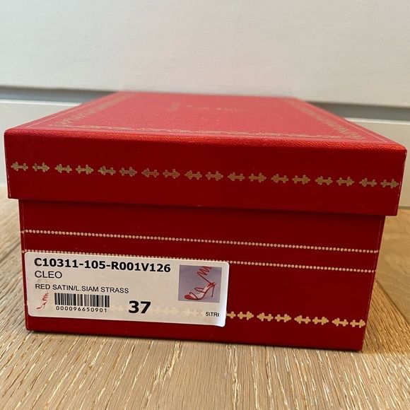 RENE CAOVILLA CLEO SATIN SANDALS - Picture 9 of 10